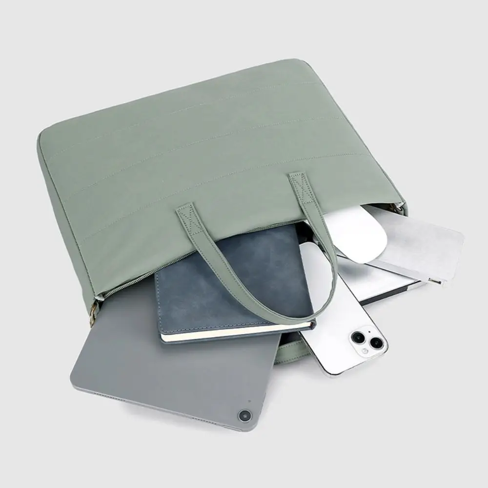 13.3/14 Inch Laptop Shoulder Bag 15.6/16 Inch Lightweight Carrying Handbag Multi-pocket Large Capacity for MacBook Air Pro