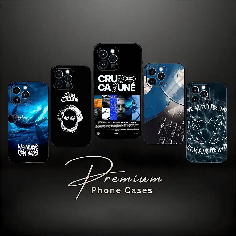 حافظة هاتف كروز كافوني مي مويفو كون ديوس لهاتف آيفون 17,16,15,14,13,12,11,Pro Max,XS,X,XR,SE,Mini,8,7,غطاء أسود من السيليكون الناعم