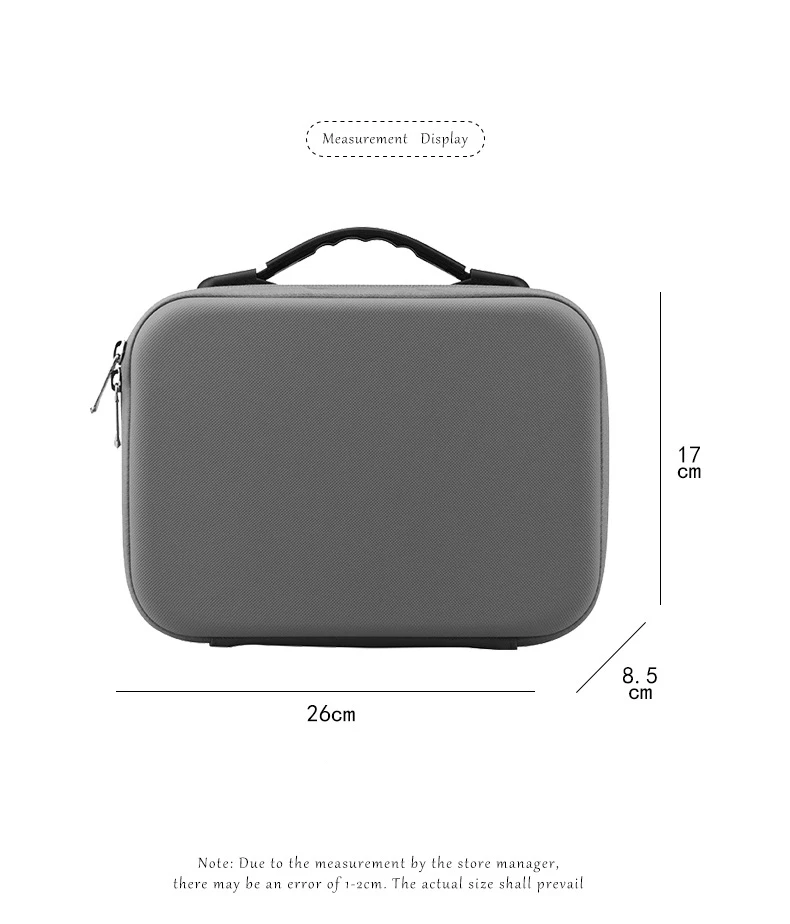 Bolsa de almacenamiento para DJI OSMO MOBILE 7P, Estuche de transporte, bolso portátil para accesorios de cardán de mano DJI OM 7P