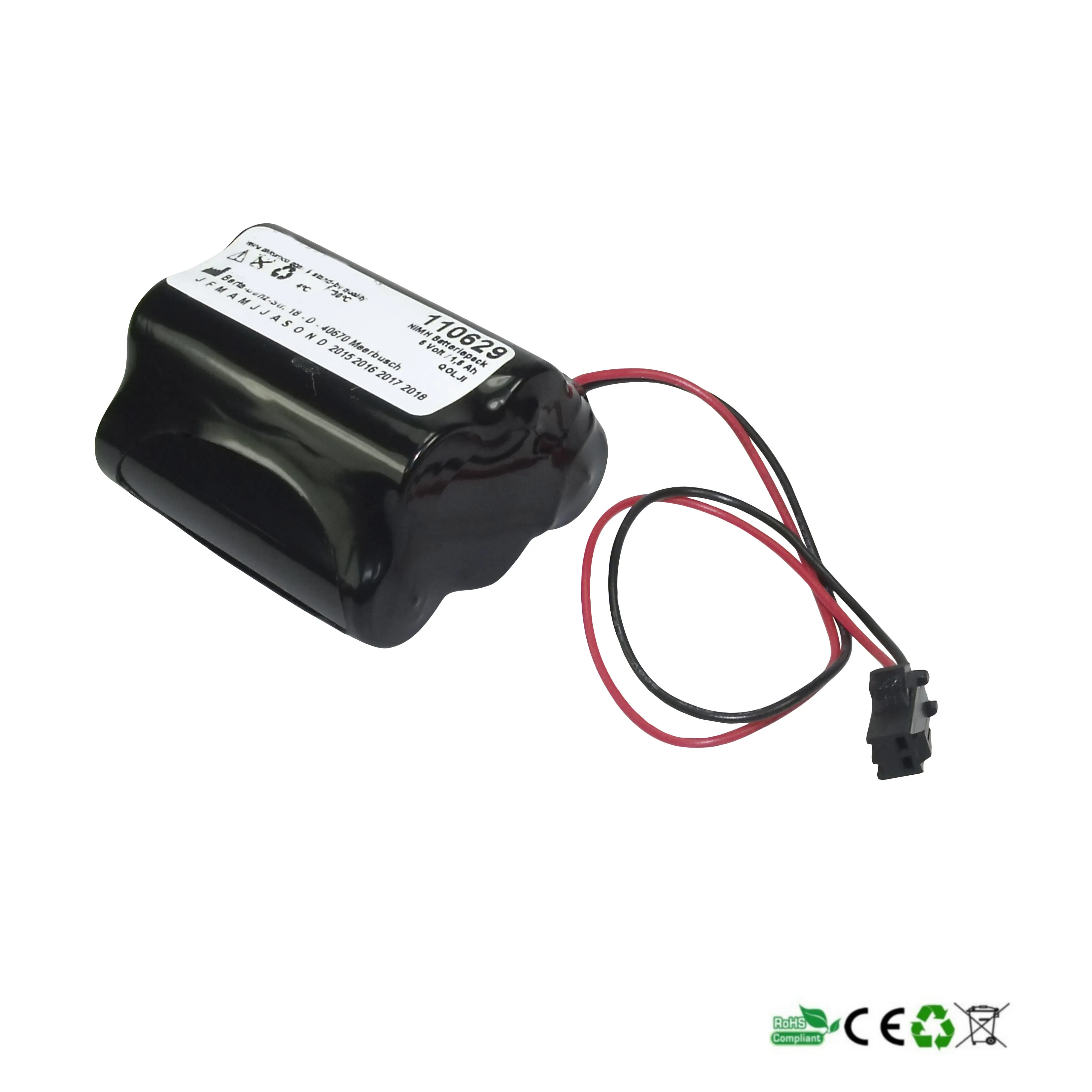 Suitable for Sanyo small refrigerator battery Twicell 5HR-AAC 6V, MDF-137, MDF-U333