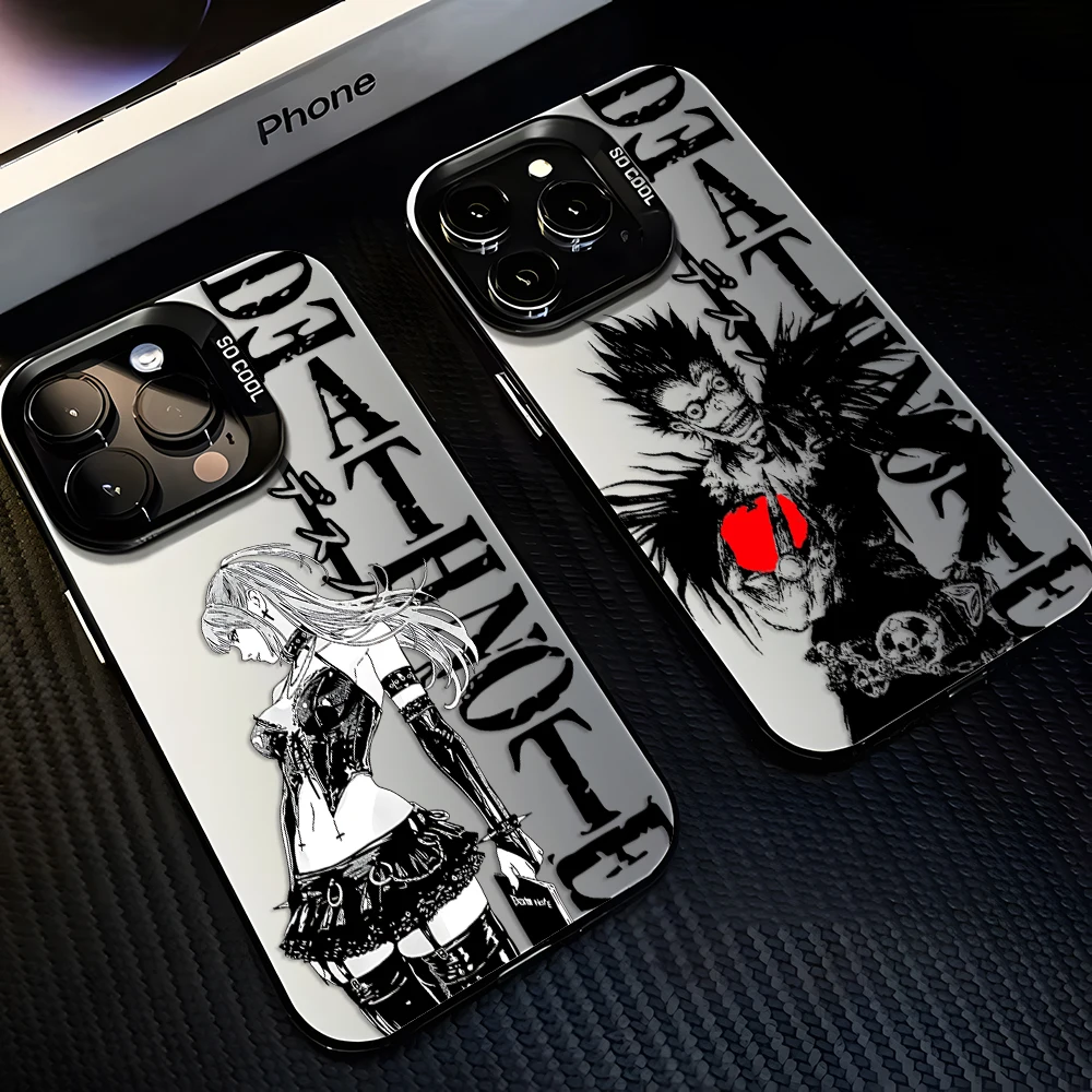 Japanische Anime Death Note Handyhülle für Samsung Galaxy S26 S25 S24 S23 S22 S21 S20 Note20 FE Ultra Edge Plus 5G Sturzsichere Matte Hülle
