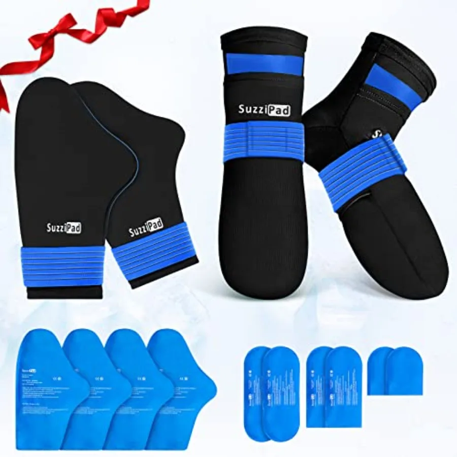 

SuzziPad and H, Ice Gloves for Chemotherapy, Chemo Care Package for Women and Men, Ideal for Hand and Feet Discomfort