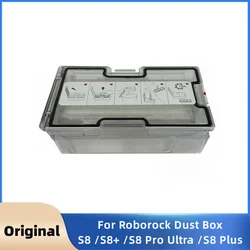 For Original Ultron S Plus Roborock S8+/ S8 Pro Ultra G20 Robot Vacuum Cleaner Spare Accessories Parts Dust Box Dirt  Accessorie