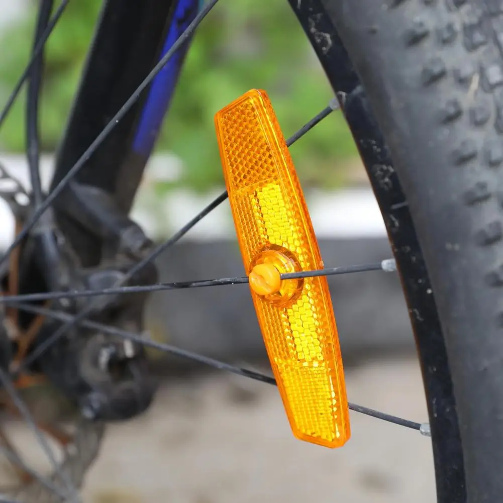 Fahrrad-Reflektorstreifen Fischförmige Stahlspeichen-Reflektoren Fahrradfelgen-Reflektorlicht Fahrradzubehör – Detail 7