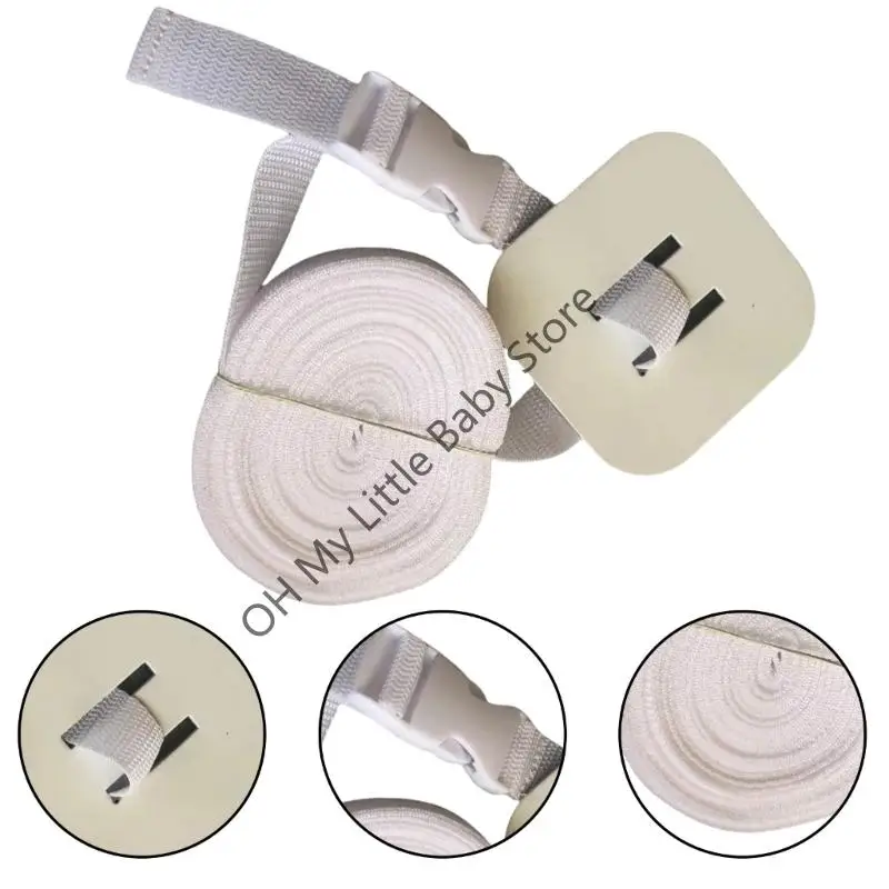 قفل حماية سرير الأطفال M76C نونسليب، حامل حاجز السرير القابل للتعديل، آمن لسلامة الطفل بدون أداة #5