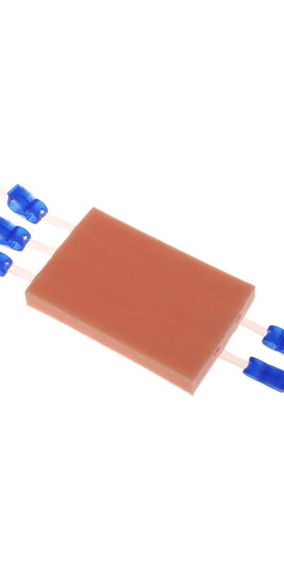 Venipuncture Injection Practice Pad Simulation Human Skin Tear Resistant Portable For Students Nurses Suture Training Model