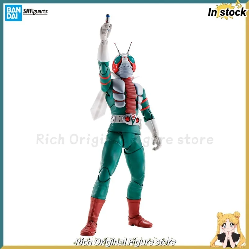 【متوفر】نموذج مجسم الرسوم المتحركة الأصلي BANDAI S.H.F MASKED RIDER V3 #1