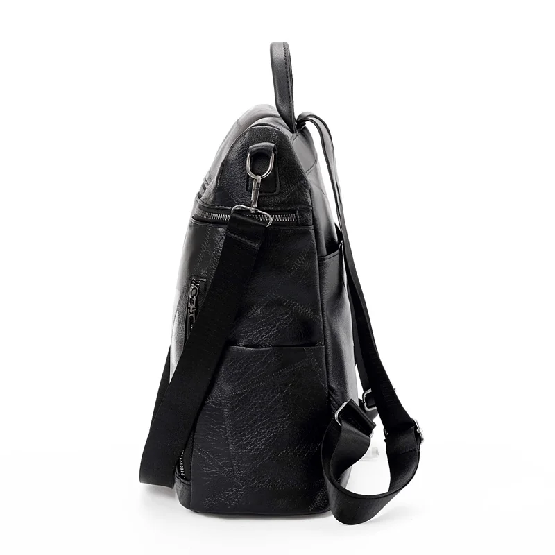 2023 New Backpack Female Leather Bag Women\'s Backpack Fashion School BagFor Girls High Quality Leisure Shoulder Bag Travel Bag