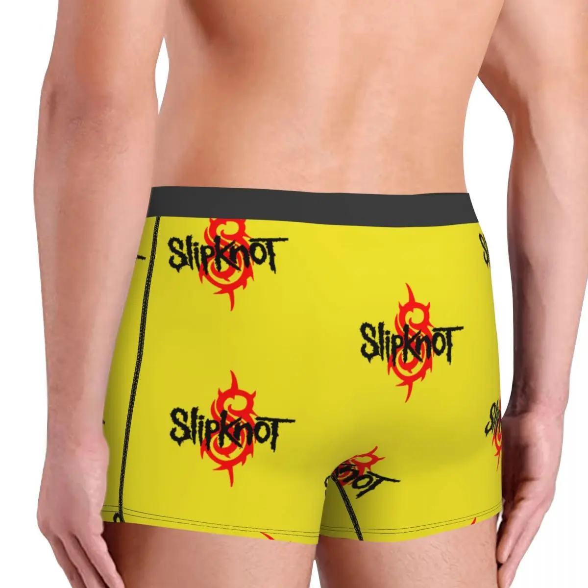 Heavy Metal Rock Slipknots Boxer Shorts For Men 3D Print Underwear Panties Briefs Stretch Underpants