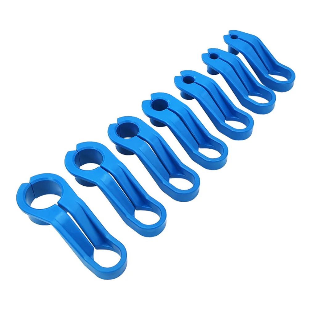 

7Pcs Conditioner Fluorine Pipe Removal Tool Set Fuel Line Disconnect Kit Durable ABS Material Time-Saving Car Repair