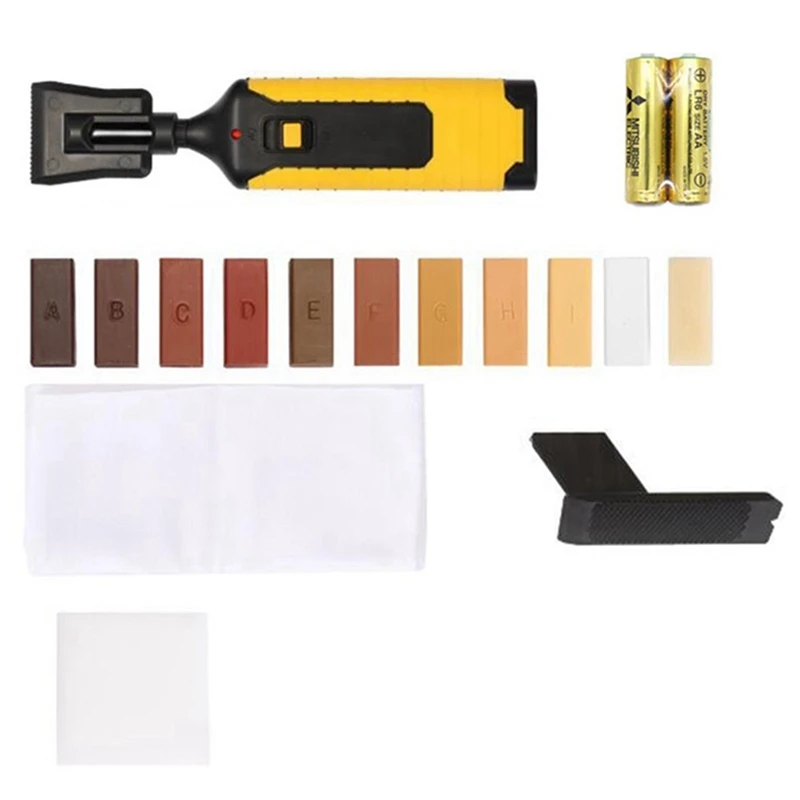 Tile Repair Kit Stone Repair Kit With 11 Blocks Of Wax, Tile Crevice Filling And Repair Tile Paint