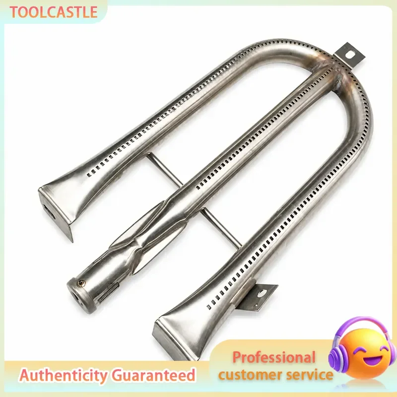 304 Stainless Steel U Shaped Gas Burner Tube for Outdoor BBQ Stove Heating Furnace Barbecue Gas Appliance Accessories