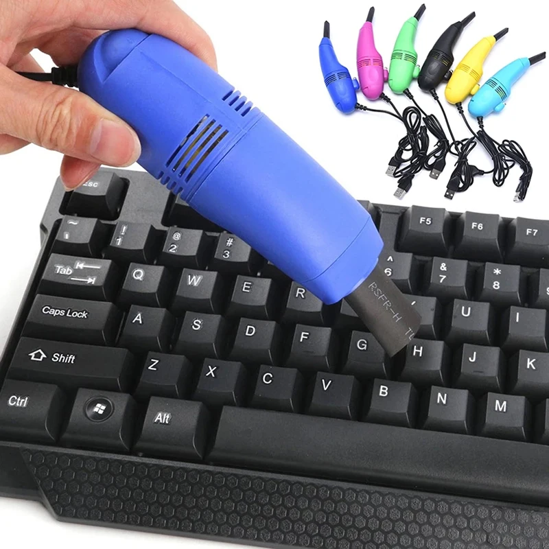 Mini USB Keyboards Vacuum Cleaner Computer Dust Blower Multi-purpose Vacuum Cleaner Laptop PC Computer Peripheral Cleaning Tool