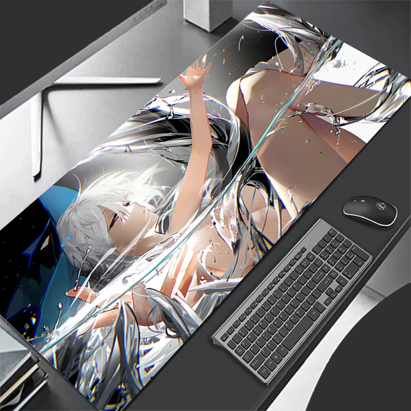

Mousepad Pattern Game Pad Rubber Mouse Pad Arknights Skadi PC Accessories Desk Mat Non Slip Office Table Mat Gamer Keyboard Pad