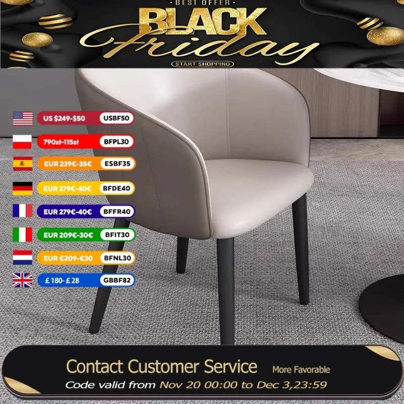 

Modern Armrest Dining Chairs Stylish Decoration Decoration Conference Dining Chair Sofa Accent Sillas Para Comedor Furniture