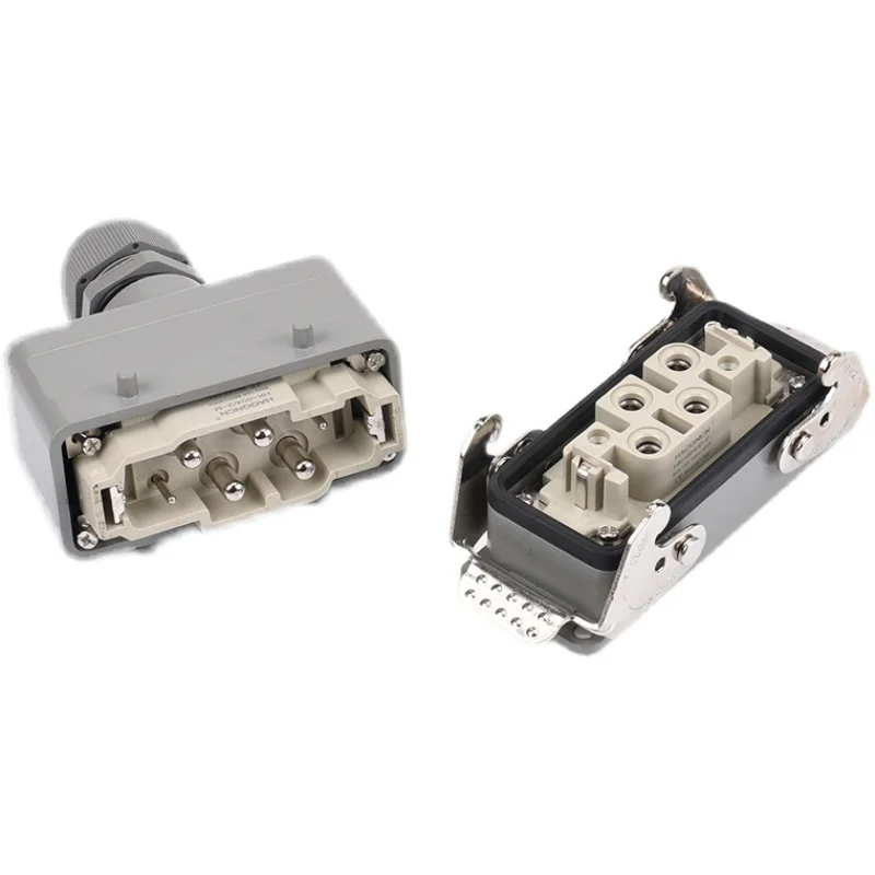 Conector Resistente Hk004 004 Martelo 2. 4ax 12.14 Núcleo de Alta Corrente Impermeável da Indústria de Aviação Plug