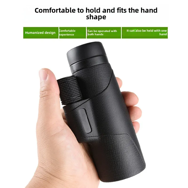 Monocular 10x42 High Power Night Vision Outdoor Camping Tour  Bird Watching Entertainment High Definition Telescope