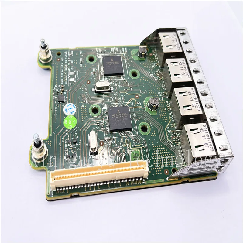 Original For Dell R620 R720 R720XD R630 R730 Broadcom 5720 4 Port 1GbE NIC Daughter Card 0FM487 FM487 network card module