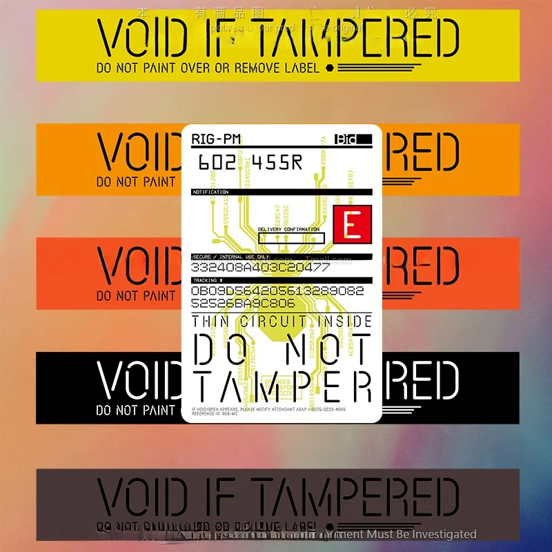 

Имитация повреждений датчиков и предупреждающих знаков на коробке игры Death Stranding, декоративная лента для корпуса, светоотражающая наклейка для коробки, автомобильные аксессуары.