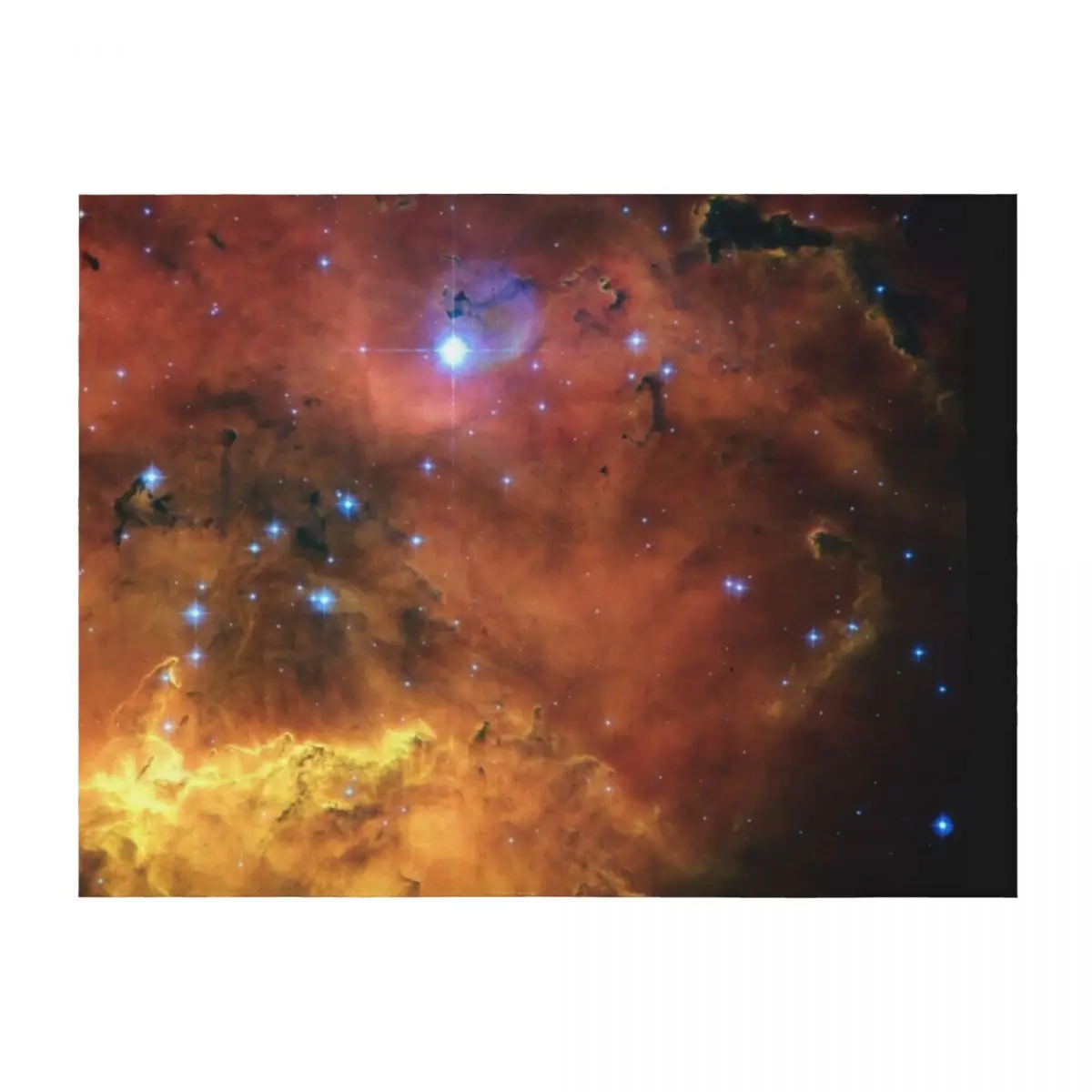 

Stellar Nursery NGC2467 Throw Blanket Luxury St Polar For Baby For Decorative Sofa Blankets