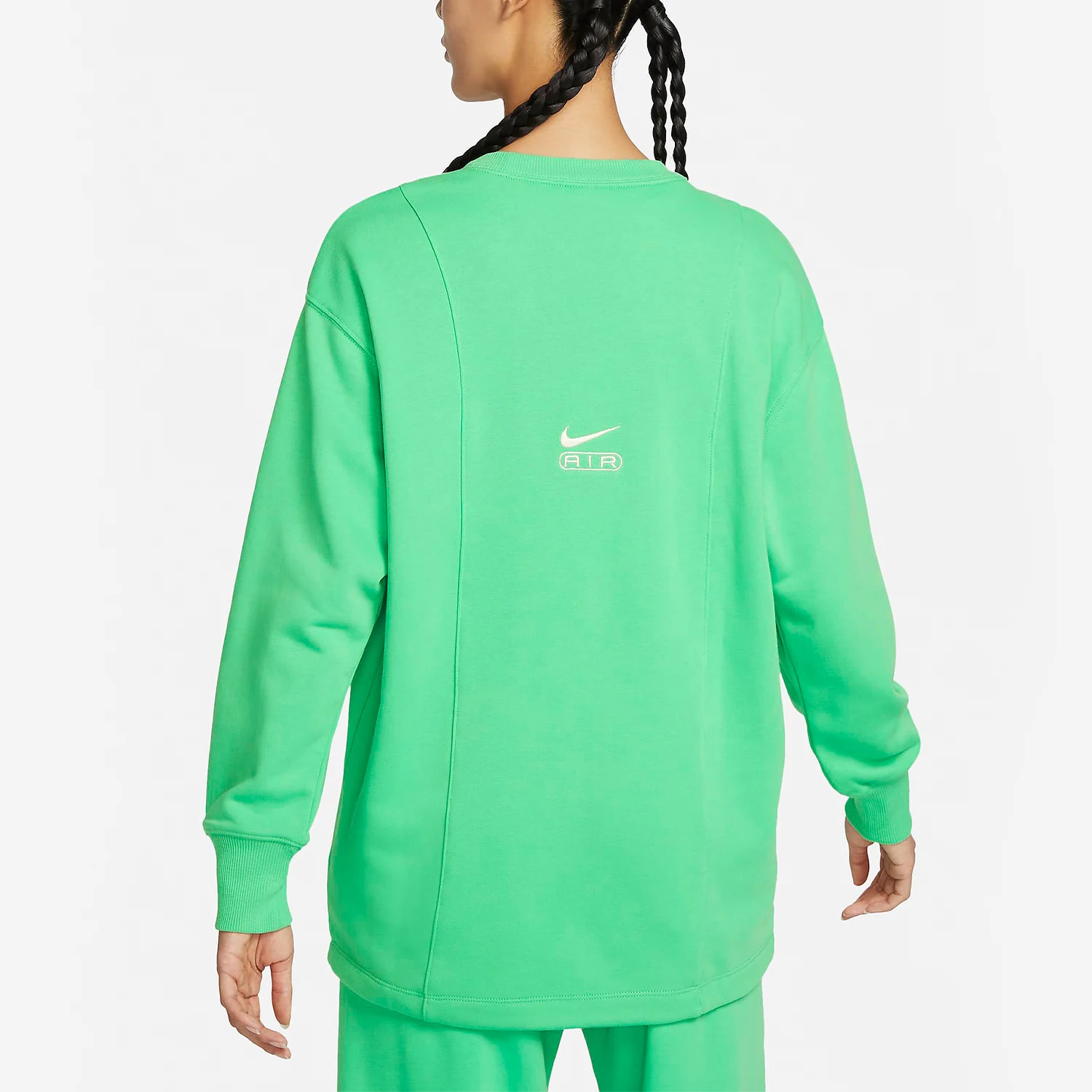 Nike genuine Oversize style women's French looped round neck sweatshirt FN1898-363