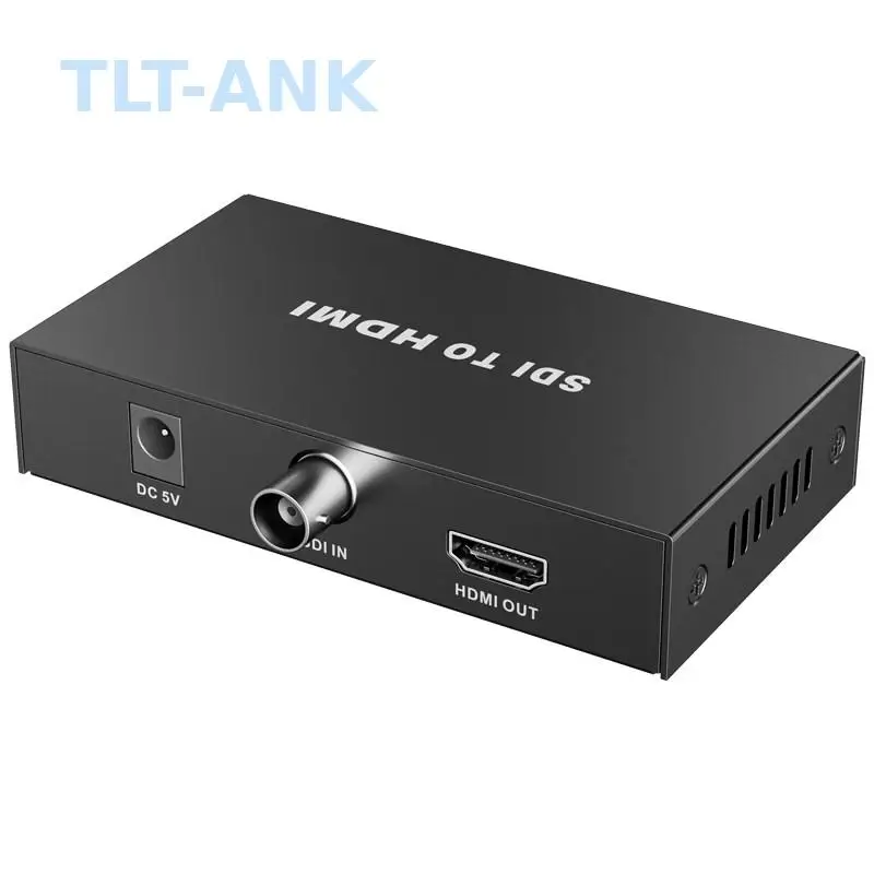 Broadcast Grade SDI to HDMI Converter, BNC Interface for Conference Camera, Surveillance Monitor & TV Display