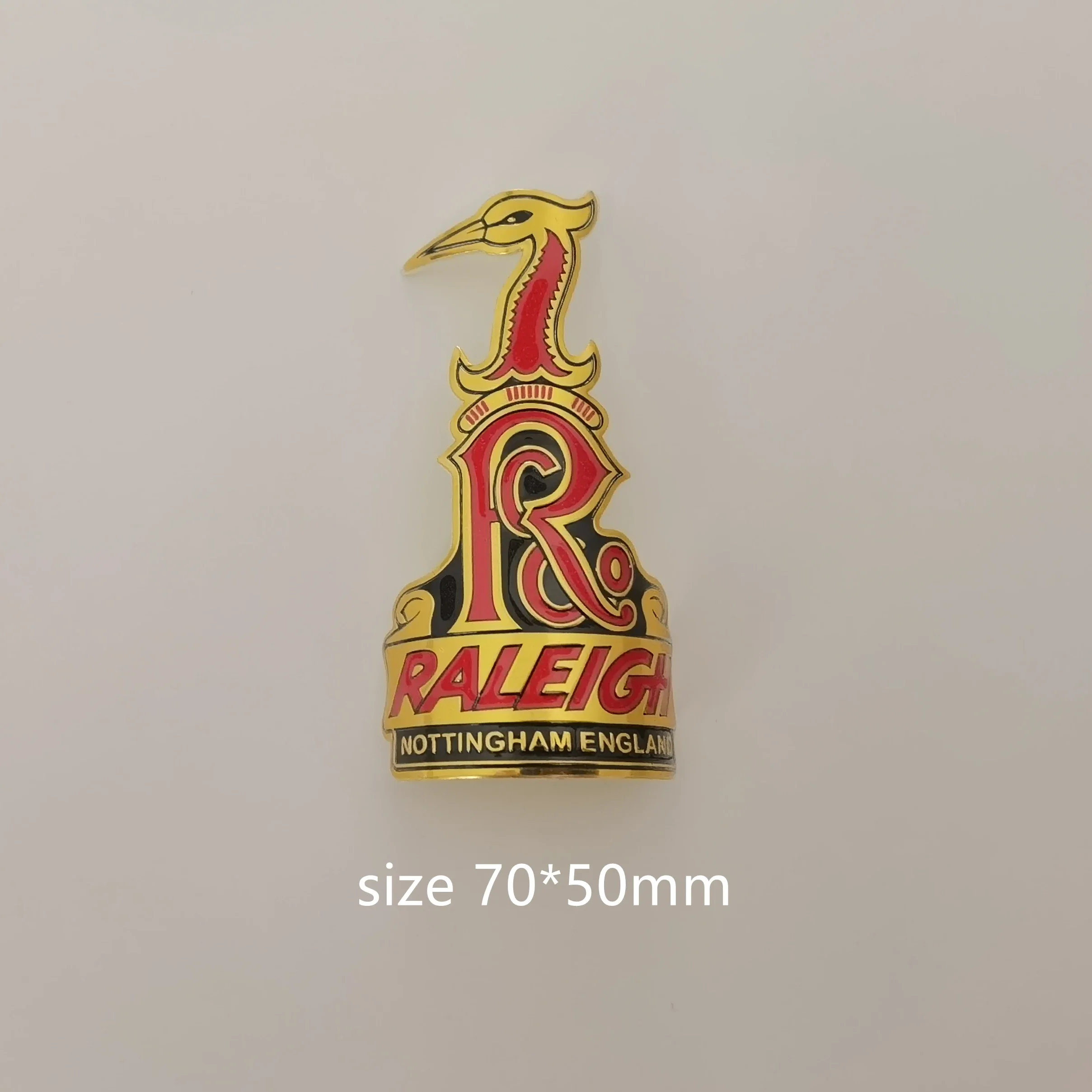 For Phoenix Bicycle badge  Raleigh Bicycle Head Sign Bike Sticker  Metal Waterproof Modified Car Personality Fashion Label