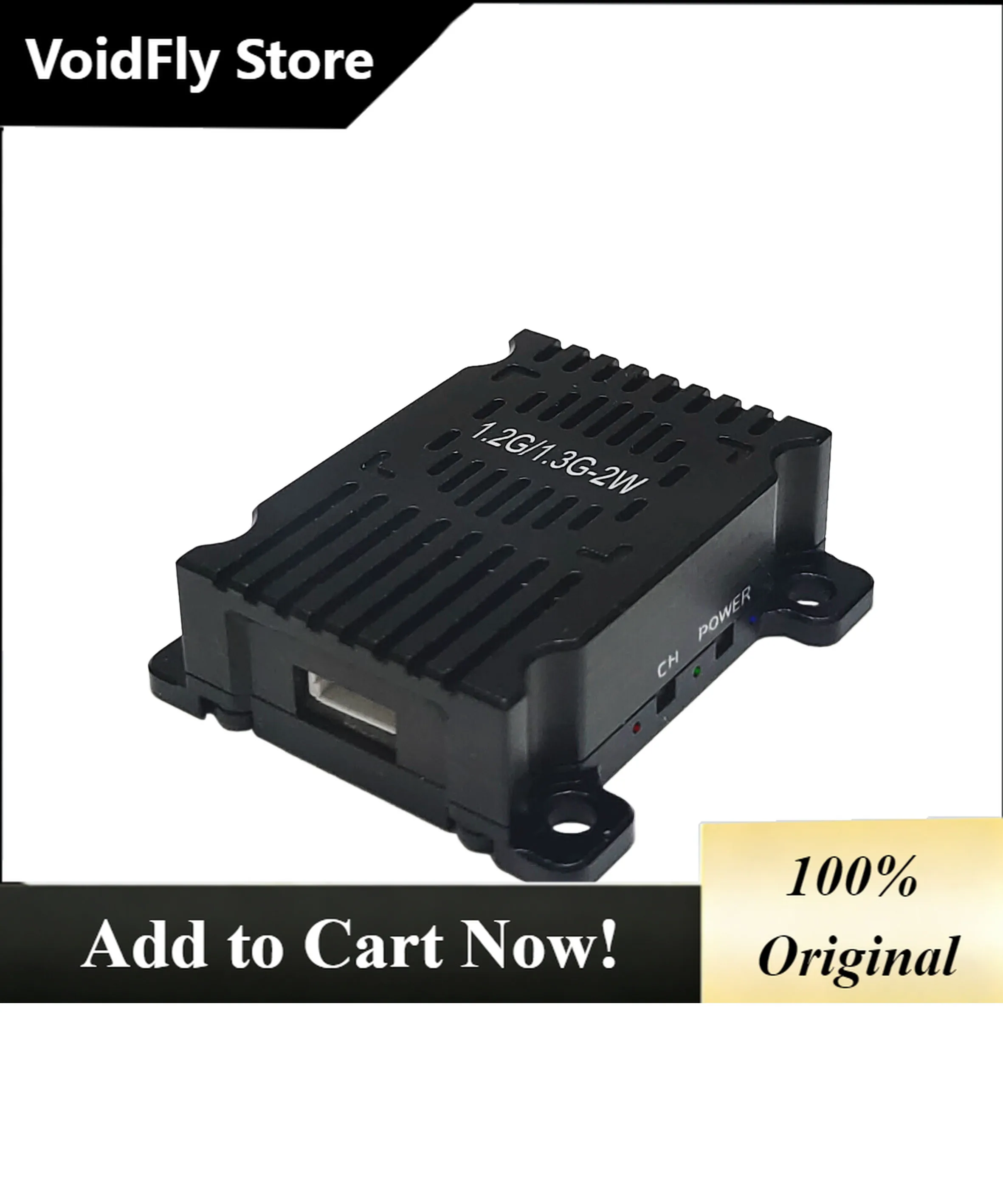 VoidFly Newly Released High Power 2000mW Racing Drone FPV Accessories 1.2G 1.3G 2W VTX VRX Three Levels Image Video Drones Acces