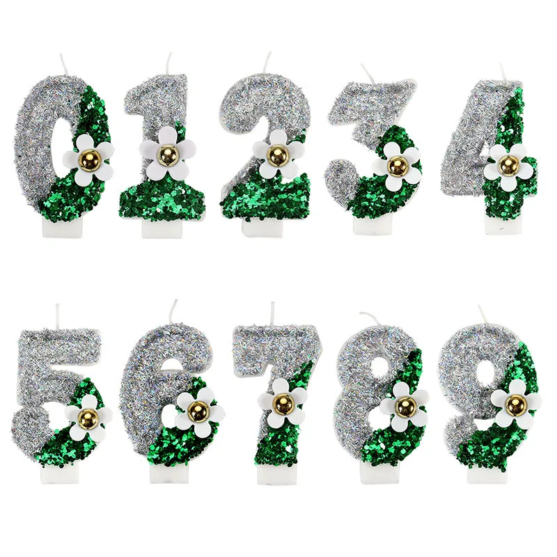 Новые креативные цифровые свечи в индивидуальной упаковке, светодиодные цифровые топперы для торта на день рождения, индивидуальный декор, оптовый подарок для мероприятий