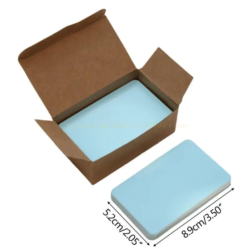 Puste karty papierowe Odrębne notatki Notekarne