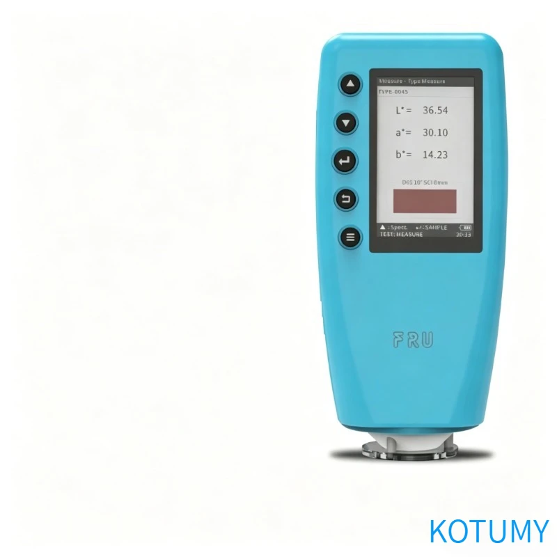 KOTUMY WR-10 WR-10QC Portable Color Difference Meter 220V Spectrophotometer for Automotive Paint Coating Color Matching