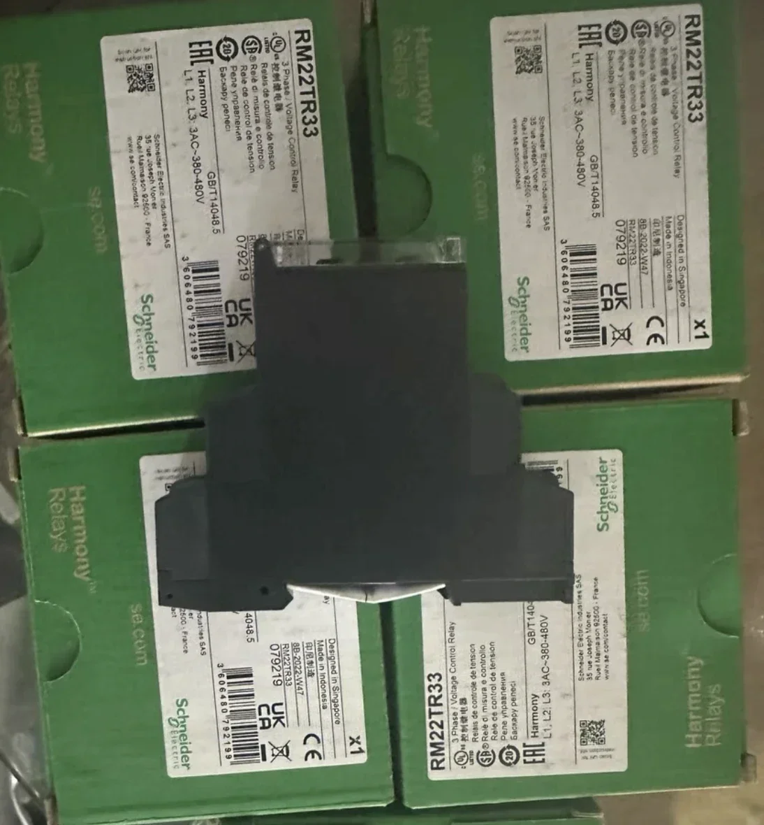 New Phase Sequence Relay RM22TR33
