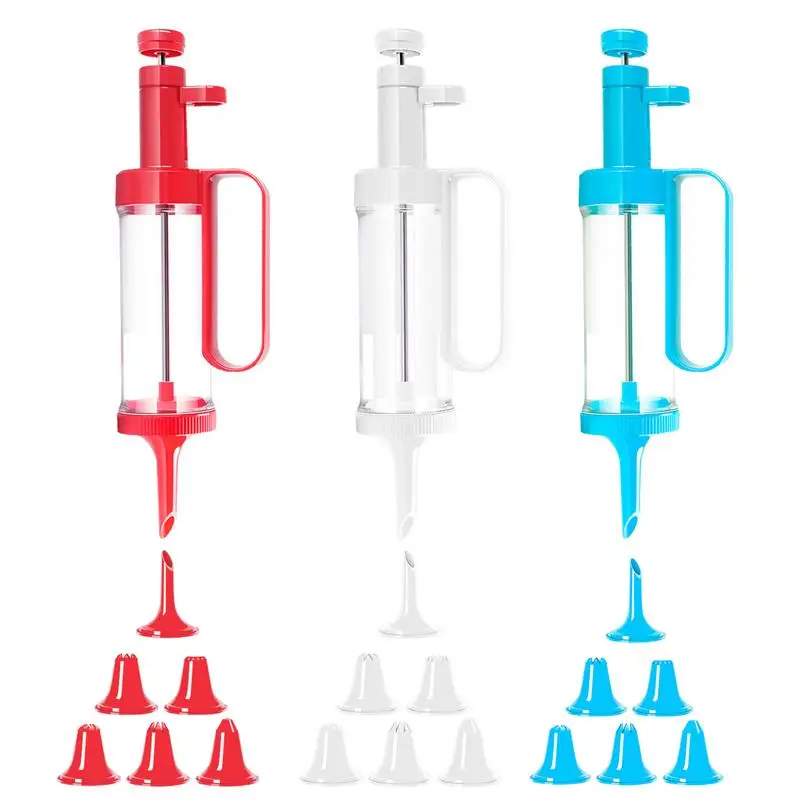 

Frosting Piping Kit Cream Piping Syringe Cupcake Filling Injector With Icing Nozzles Fondant Cake Kitchen Cookie Baking Tools