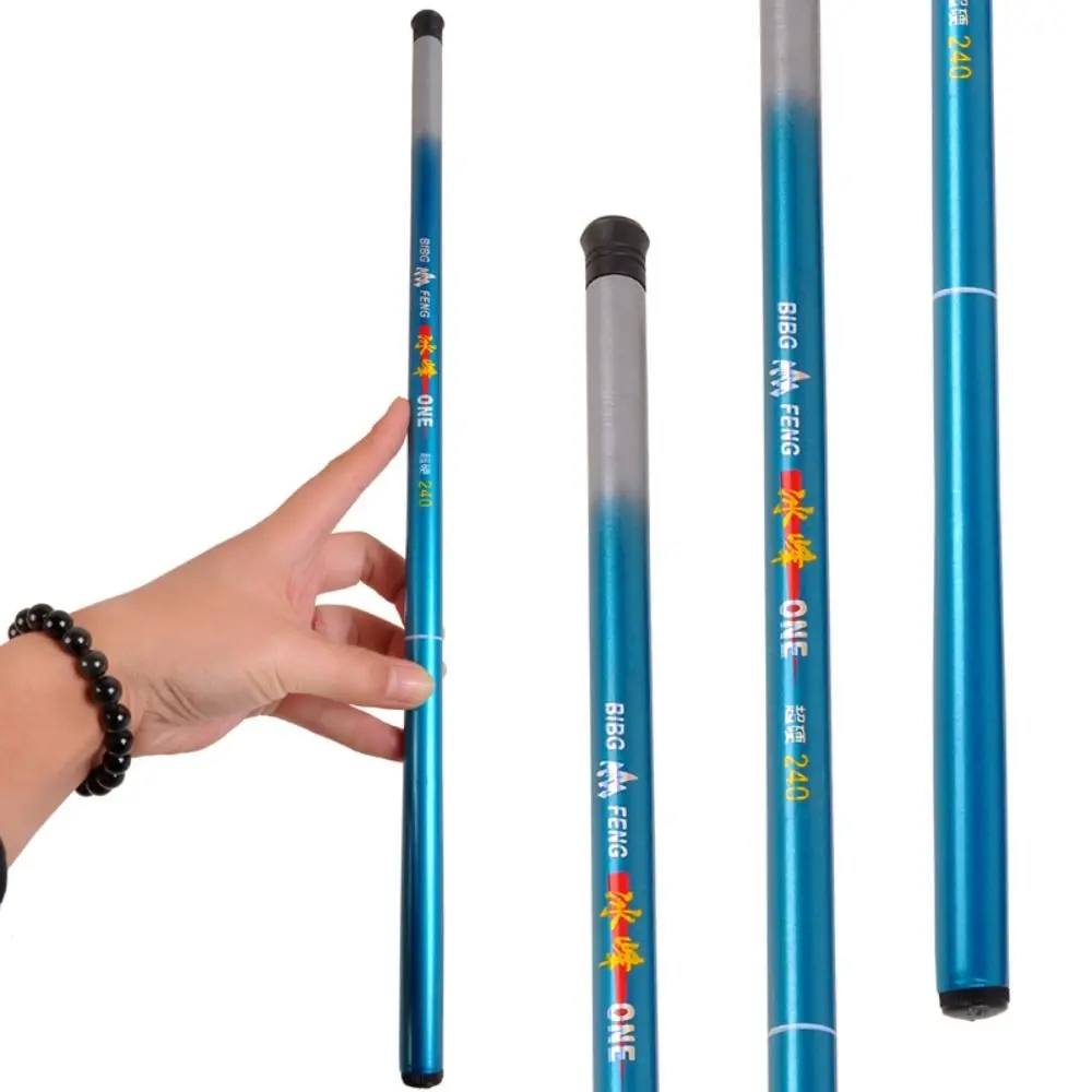Caña de Pescar Telescópica Ultraligera, Caña de Pescar para Carpas, Mini Caña de Mano, Herramienta Corta, Aparejos de Pesca, Equipo de Pesca de Agua Dulce
