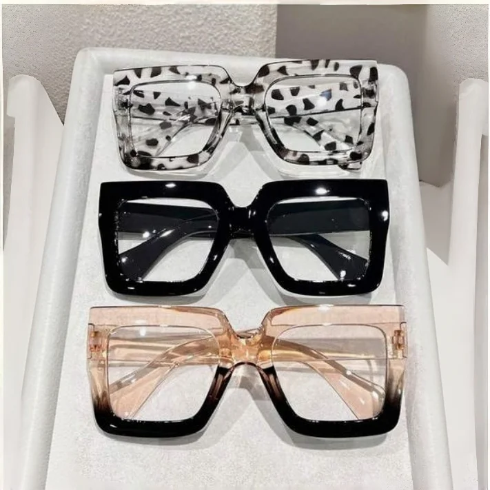 3PCS 3PCS Clear Plastic Windproof Glasses with Geometric Frames. Modern, Minimalist Versatile. Ideal for Back-to-School, Reading - Aliexpress Deal