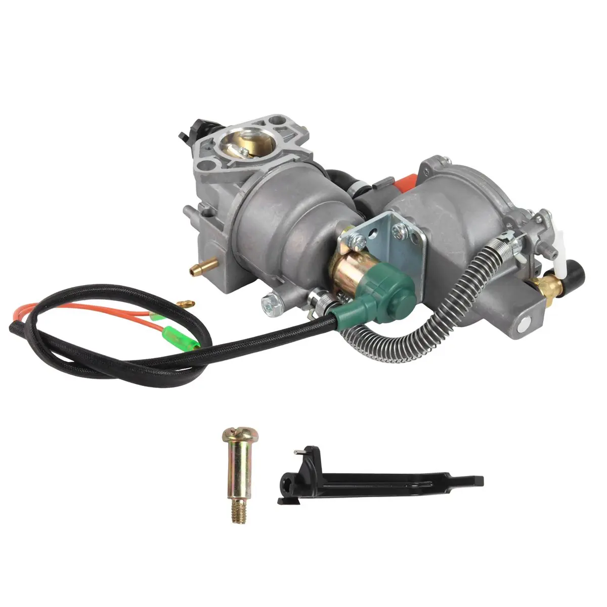 #03S Upgraded Dual Fuel Carburetor 5-8KW Generator LPG/NG for Honda GX390,Motorcycle Carburetors,(Plastic + Metal)