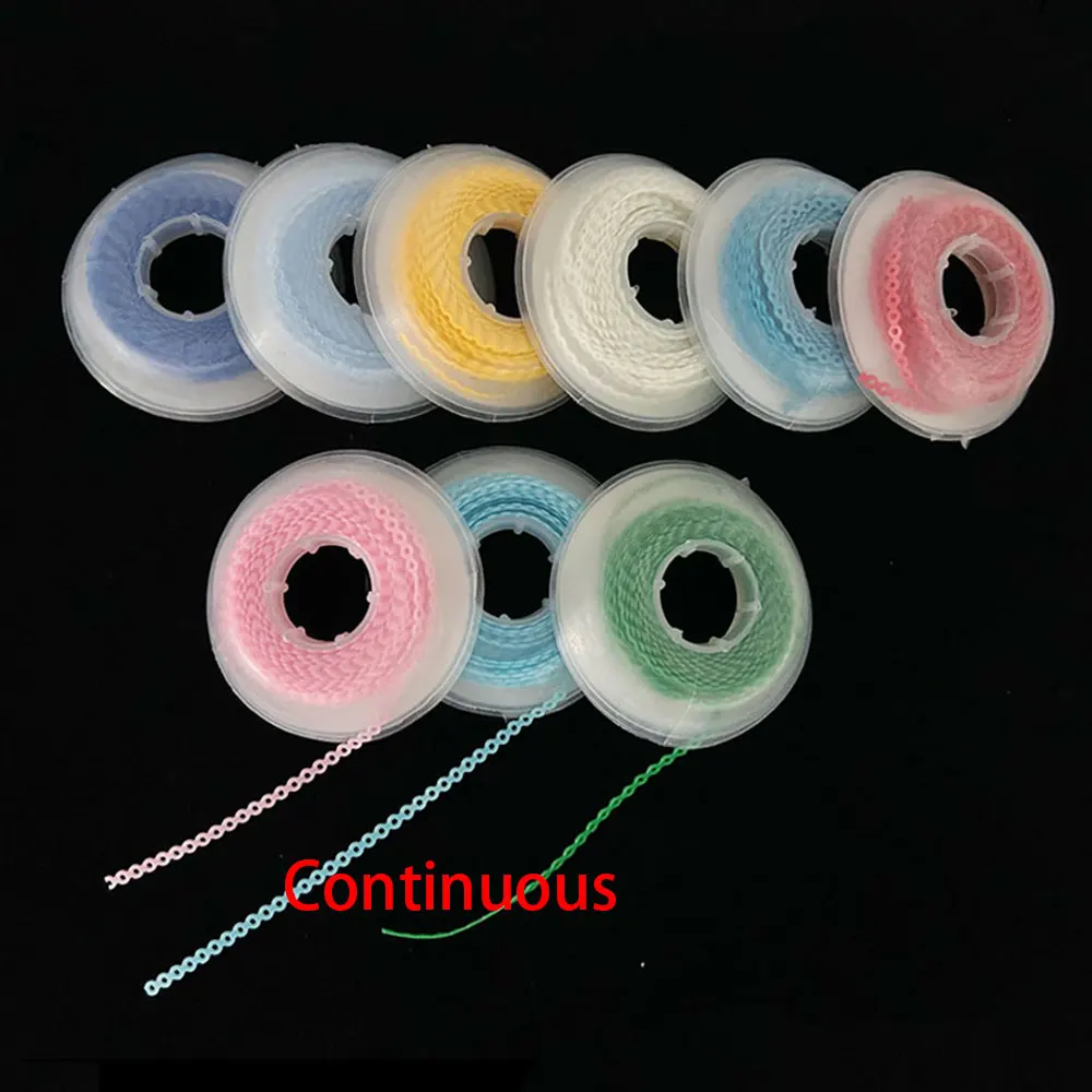 Elastic Ultra Power Chains Dental 4.5m/Roll High Strength Rubber Band Continuous Type Ortho Material Clinic