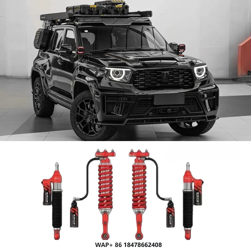

K-MAN Nitrogen Shock Absorber; Suitable for TANK 300, 400, 500, 700 HI4T Air Suspension Shock Absorber Kits and Accessories.