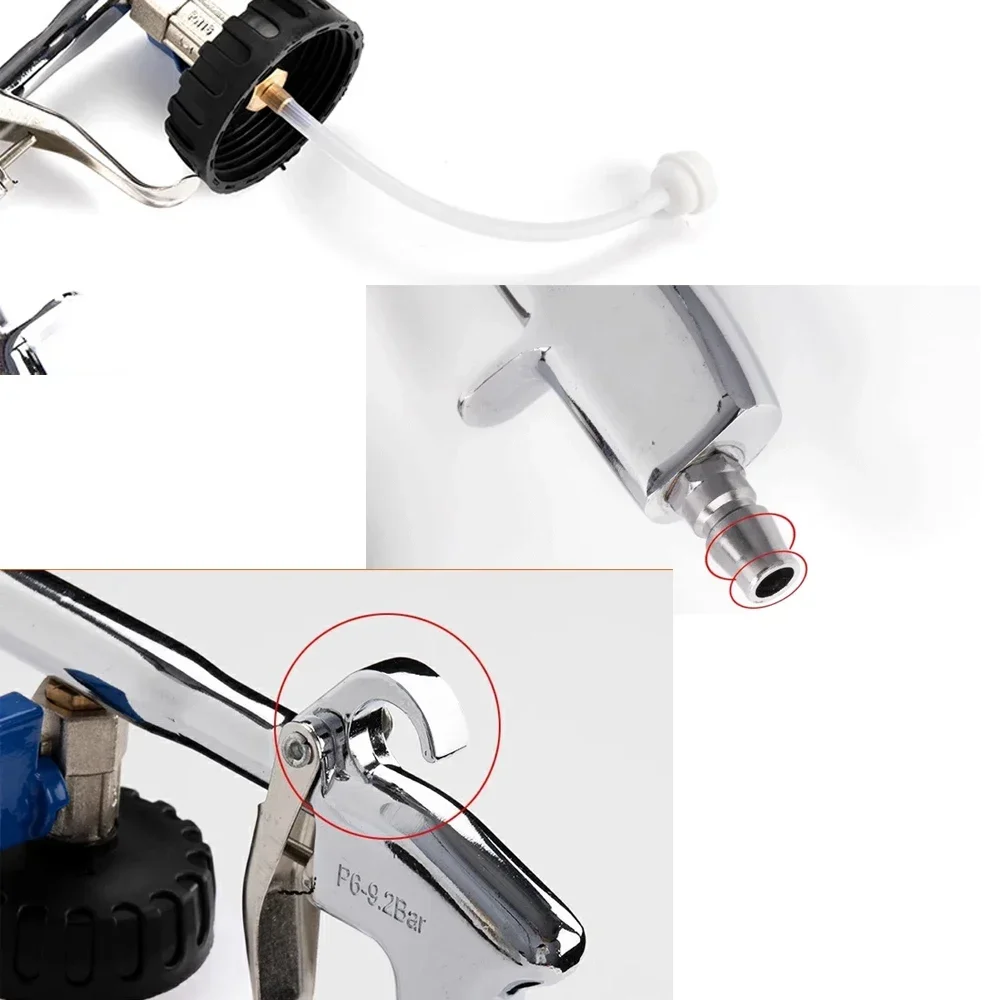 Tornado Car Wash Tool Cleaning Gun Spray Can Pneumatic Tornado Car Interior Washer Engine Compartment Spray Gun