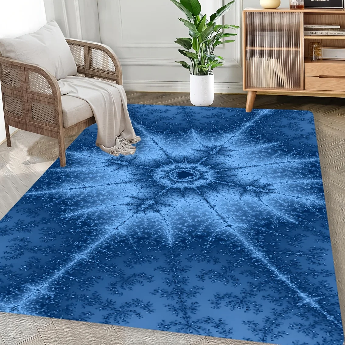 Vintage Minimalist Footprint Graphic Floor Carpet Durable Entrance Rug For Coffee Shop Office Supermarket Store Display