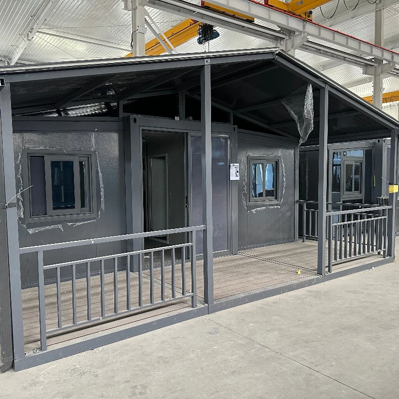 Long Service Life Container House Ready Made Movable 20Ft 40Ft Prefab Mobile Expandable Folding House Container Tiny Home Office