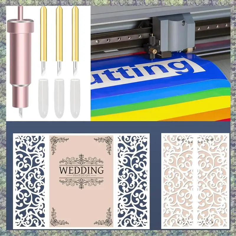 

WON 11 шт. Премиум тонкое лезвие с корпусом, для Cricut Maker, Maker 3 с корпусом для резки пленки, винила, наклейки