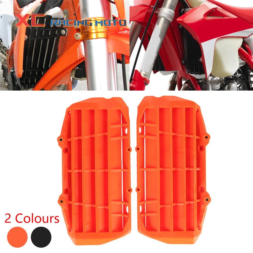 

Motorcycle Plastic Water Tank Air Deflector Radiator Louvres Rad Guards For KTM EXC SX XC SXF SXS XCF XCW XCFW XCRW 2015-2021