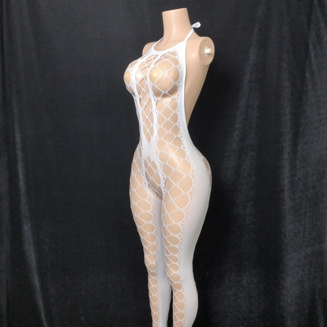 SEXY Mode Frauen Dessous Body Durchsichtige Hohl Fishnet Top Sling strap Off Schulter Mini Hot Bodys