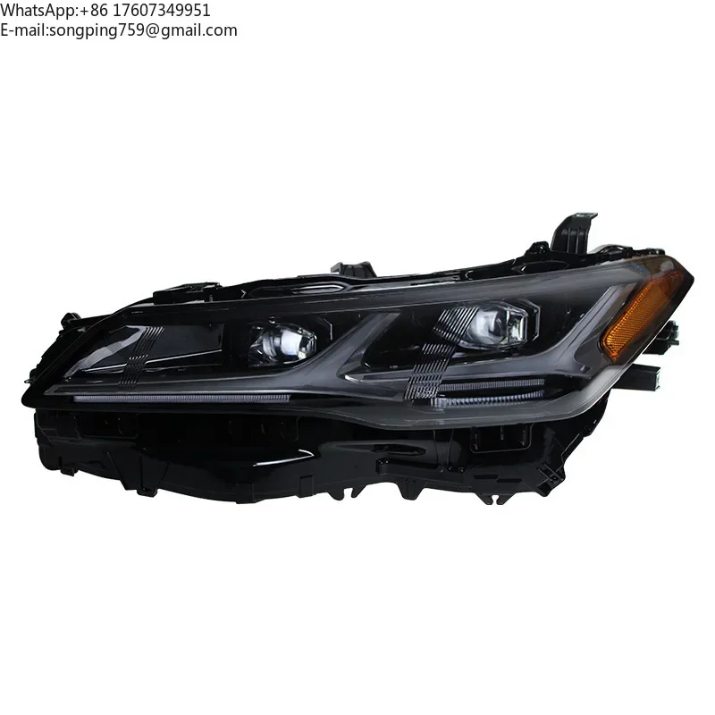 19-22 for Asian Drgon Headlight Assembly Modified US Version LED Daytime Running Lights Turn Signal 55W 24V
