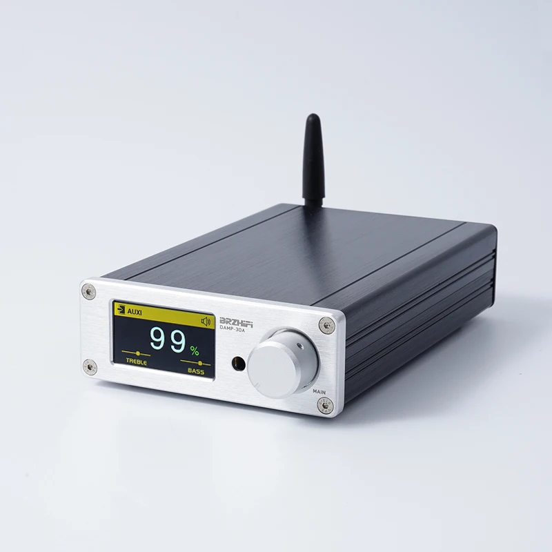 BRZHIFI 2025 New Series DAMP-30A Fever Class Home Desktop High Power Bluetooth 5.2 200W Digital Power Amplifier Class D