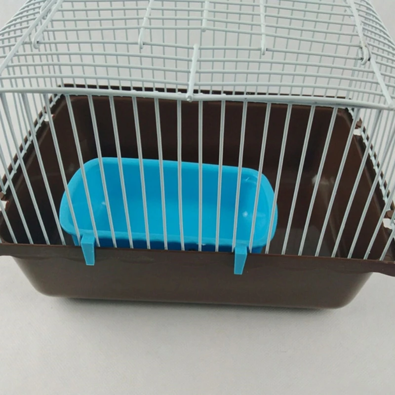 G92C da alimentazione per piccoli animali per ciotola alimentare in custodia con ganci Plastic Cup Bird