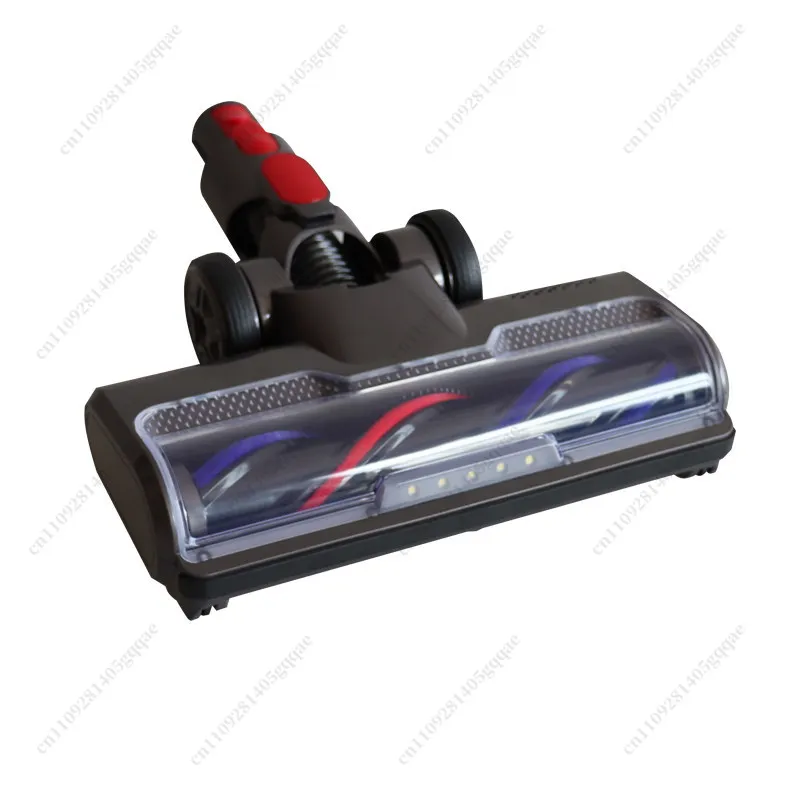 Vacuum Head Replacement Floor Brush Compatible with V7 V8 V10 V11 V15 Turbine Cleaner with LED Lights Gray