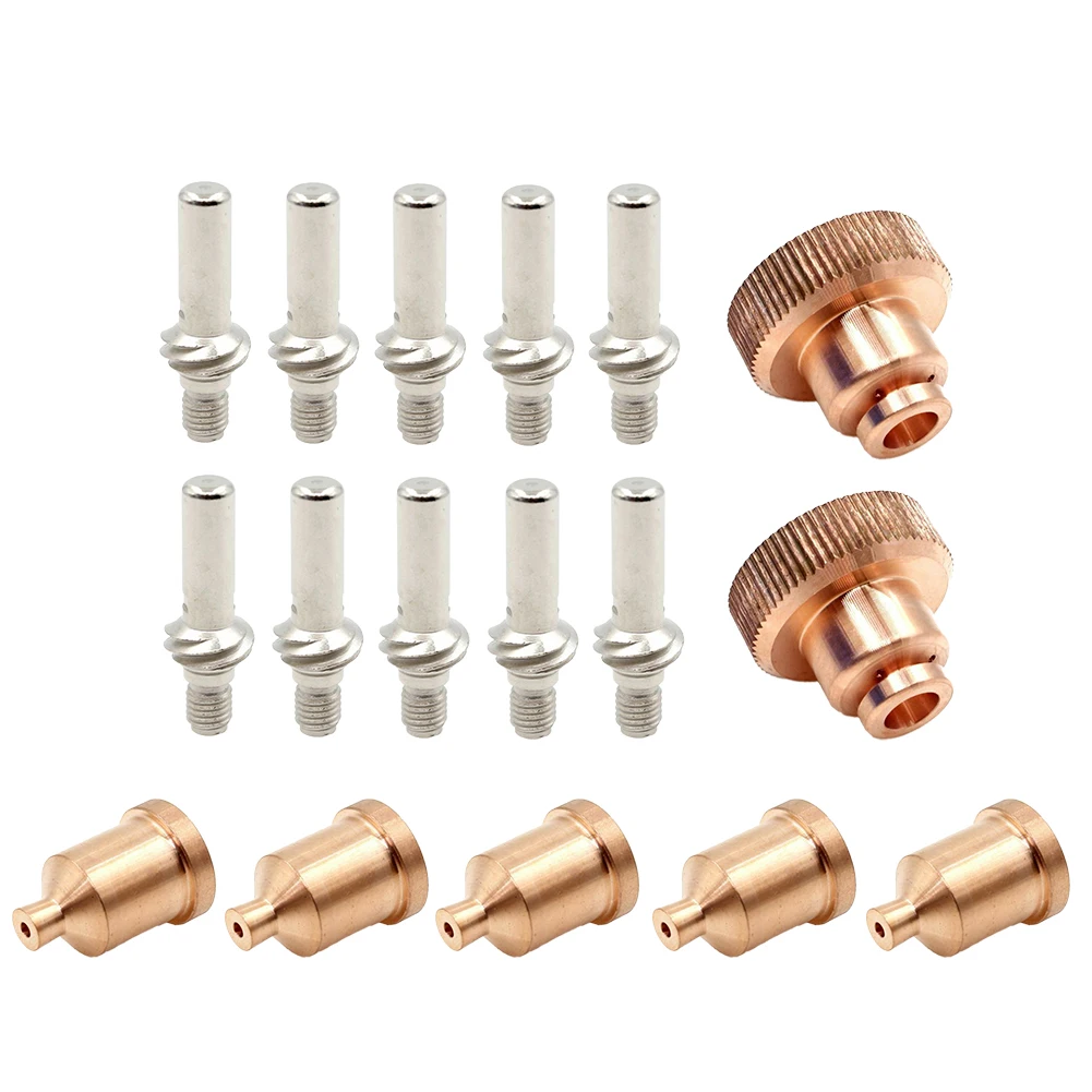 Plasma Nozzle Set KP2845 Accessories 1.7mm Copper Nozzle IGBT Inverter Circuit Plasma Cutting Electrode Plasma Equipment