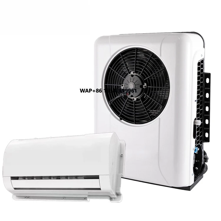 Condizionatore d'aria per parcheggio automatico con unità RV 12V 24V DC per autocaravan roulotte camion